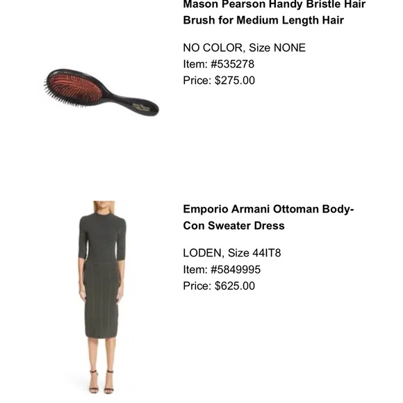 Emporio Armani ottoman Body-Con Sweater Dress - Picture 2 of 9